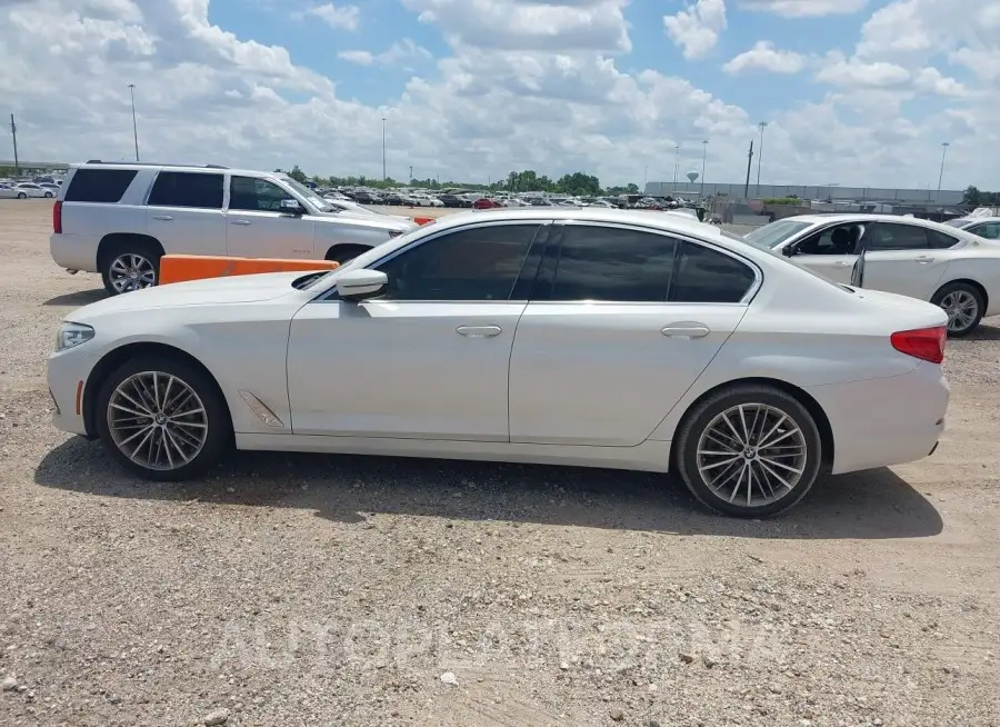 BMW 540I 2019 vin WBAJE5C50KWW36599 from auto auction Iaai