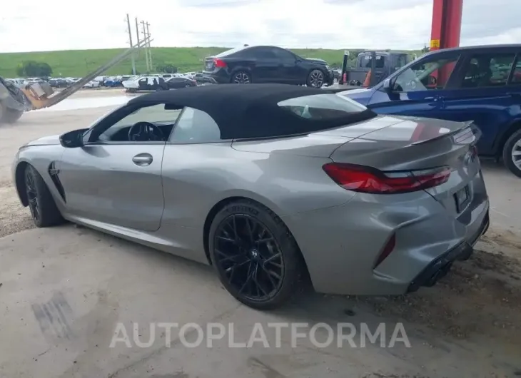 BMW M8 CABRIOLET 2022 vin WBSDZ0C00NCK23737 from auto auction Iaai