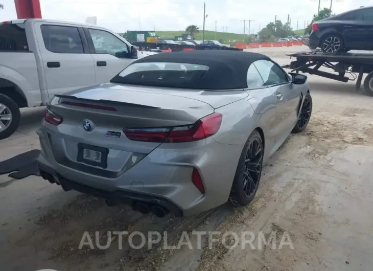 BMW M8 CABRIOLET 2022 vin WBSDZ0C00NCK23737 from auto auction Iaai