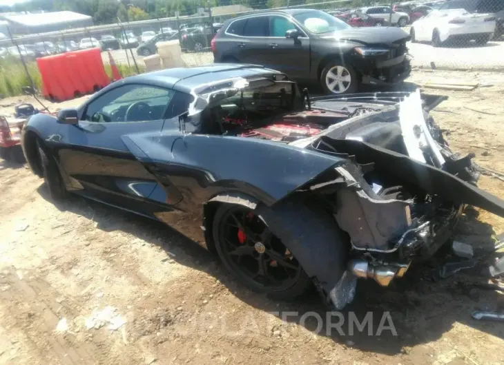 CHEVROLET CORVETTE STINGRAY 2020 vin 1G1Y82D4XL5103267 from auto auction Iaai