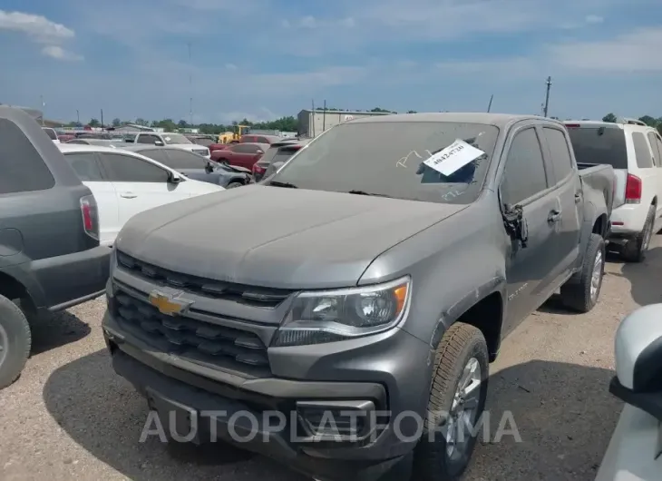 CHEVROLET COLORADO 2022 vin 1GCGSCEN6N1222722 from auto auction Iaai