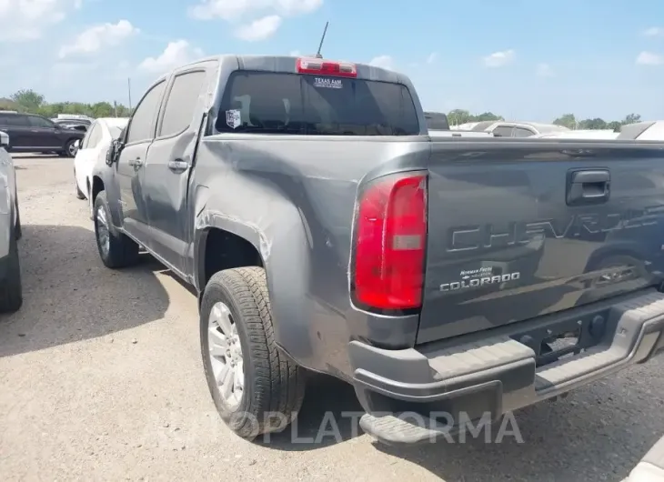 CHEVROLET COLORADO 2022 vin 1GCGSCEN6N1222722 from auto auction Iaai