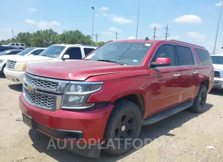 CHEVROLET SUBURBAN 1500 2015 vin 1GNSCJKC7FR250733 from auto auction Iaai