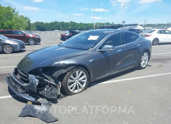 TESLA MODEL S 2015 vin 5YJSA1E21FF109535 from auto auction Iaai