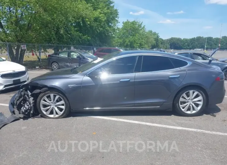 TESLA MODEL S 2015 vin 5YJSA1E21FF109535 from auto auction Iaai