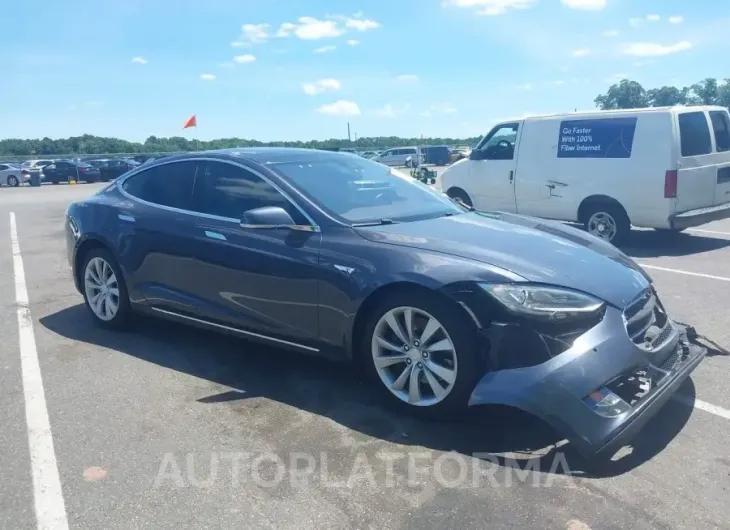 TESLA MODEL S 2015 vin 5YJSA1E21FF109535 from auto auction Iaai