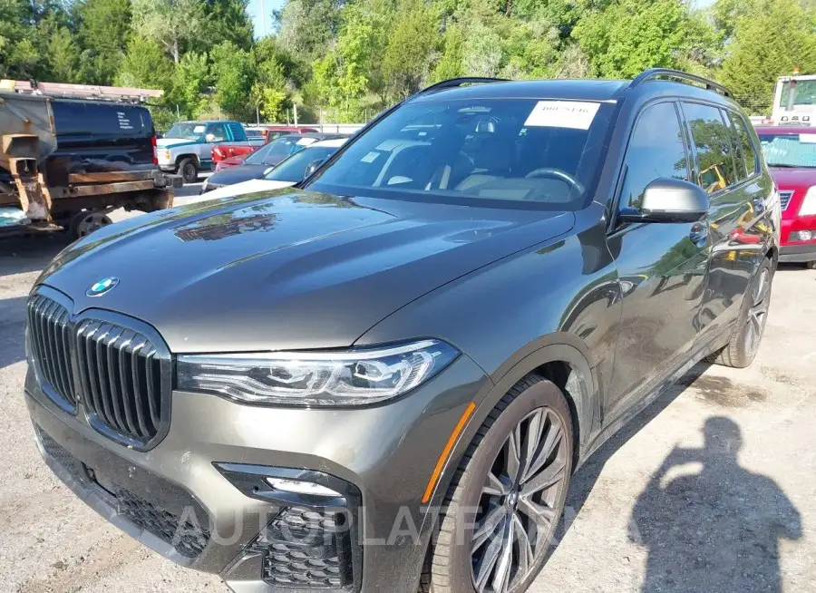 BMW X7 2022 vin 5UXCW2C02N9N06367 from auto auction Iaai