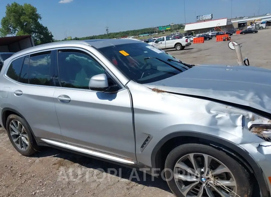 BMW X3 2019 vin 5UXTR9C53KLP95981 from auto auction Iaai