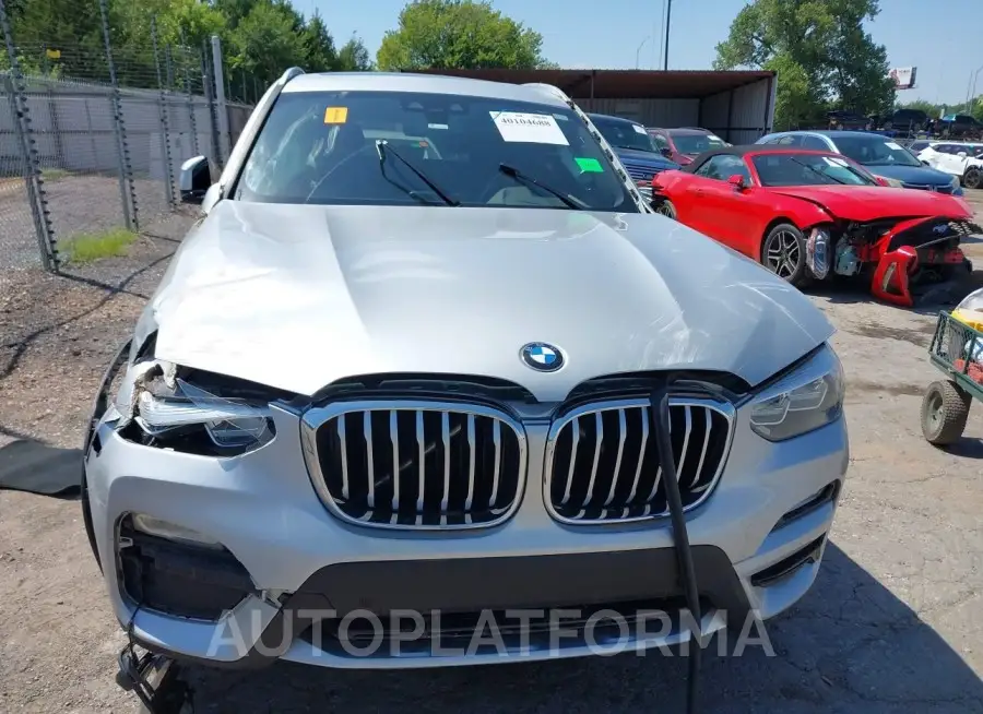 BMW X3 2019 vin 5UXTR9C53KLP95981 from auto auction Iaai