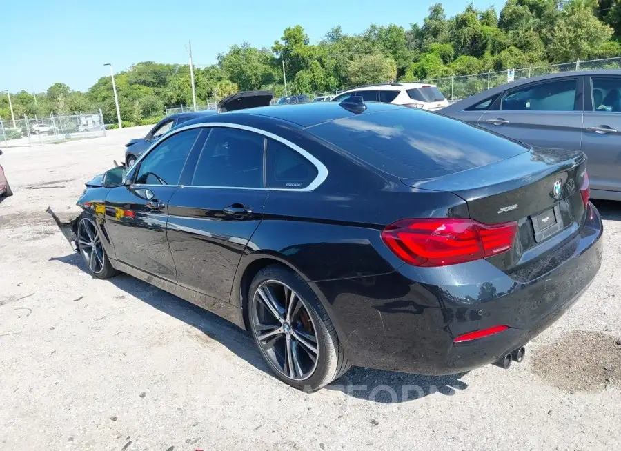 BMW 430I GRAN COUPE 2020 vin WBA4J3C08LBL11662 from auto auction Iaai