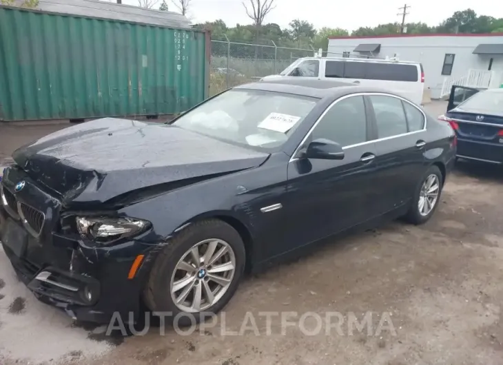 BMW 528I 2015 vin WBA5A7C52FD623301 from auto auction Iaai