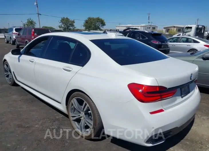 BMW 740I 2019 vin WBA7E2C56KB216815 from auto auction Iaai