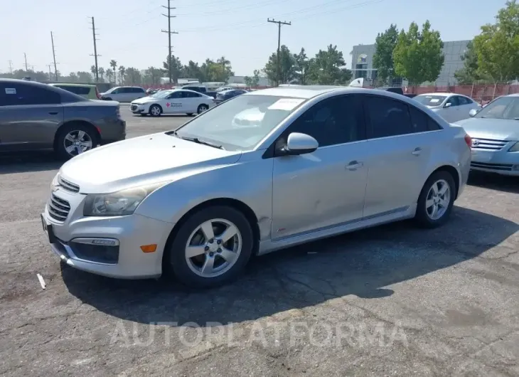 CHEVROLET CRUZE 2015 vin 1G1PC5SB1F7164531 from auto auction Iaai