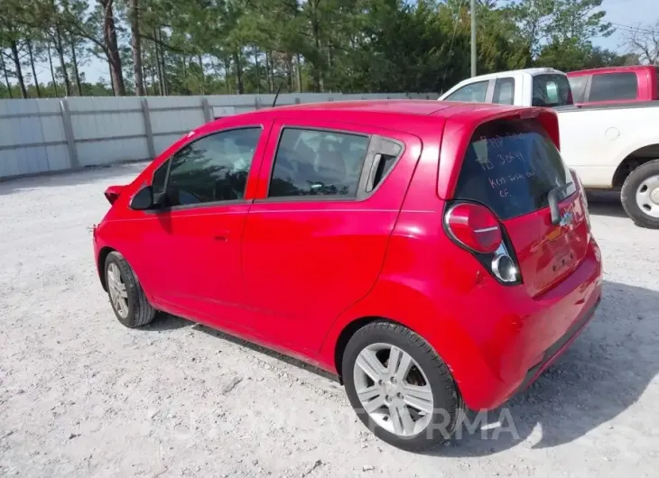 CHEVROLET SPARK 2015 vin KL8CB6S90FC802490 from auto auction Iaai