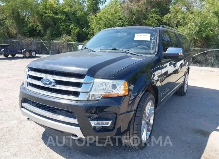 FORD EXPEDITION EL 2015 vin 1FMJK1MT0FEF47267 from auto auction Iaai