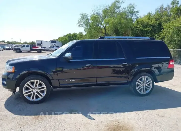 FORD EXPEDITION EL 2015 vin 1FMJK1MT0FEF47267 from auto auction Iaai