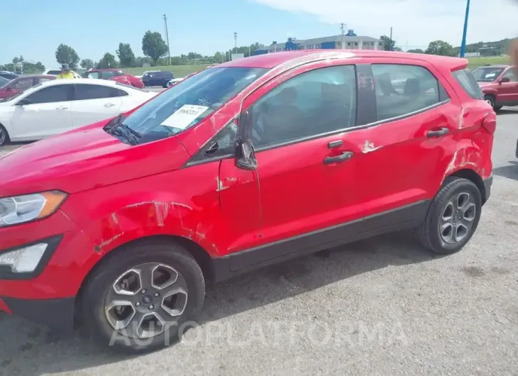 FORD ECOSPORT 2021 vin MAJ3S2FE2MC397100 from auto auction Iaai