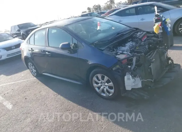 TOYOTA COROLLA 2020 vin 5YFEPRAE0LP045885 from auto auction Iaai