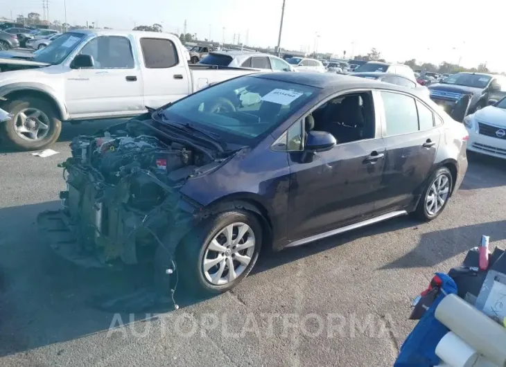 TOYOTA COROLLA 2020 vin 5YFEPRAE0LP045885 from auto auction Iaai