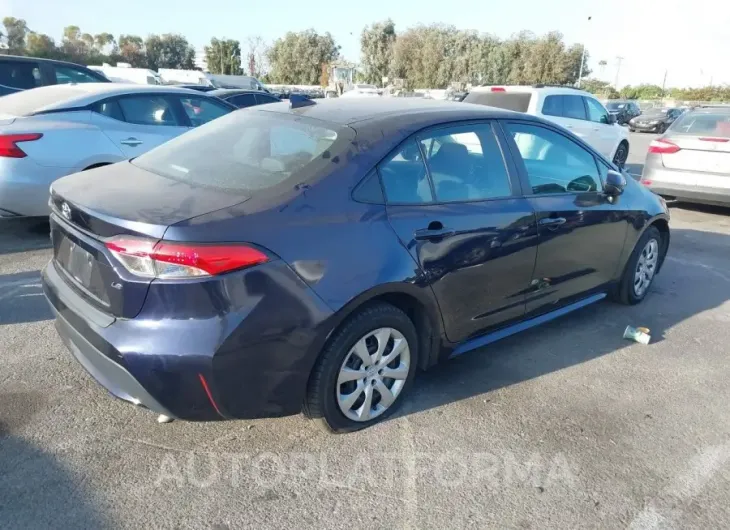 TOYOTA COROLLA 2020 vin 5YFEPRAE0LP045885 from auto auction Iaai