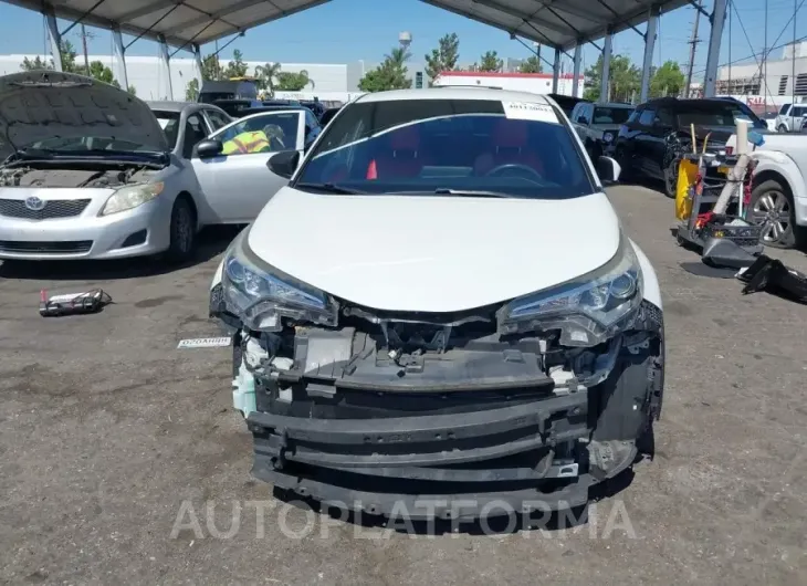 TOYOTA C-HR 2018 vin NMTKHMBX9JR027018 from auto auction Iaai