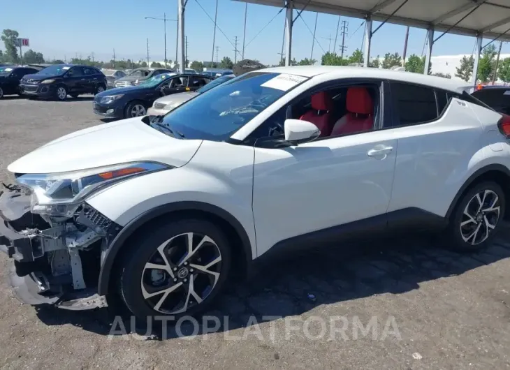 TOYOTA C-HR 2018 vin NMTKHMBX9JR027018 from auto auction Iaai