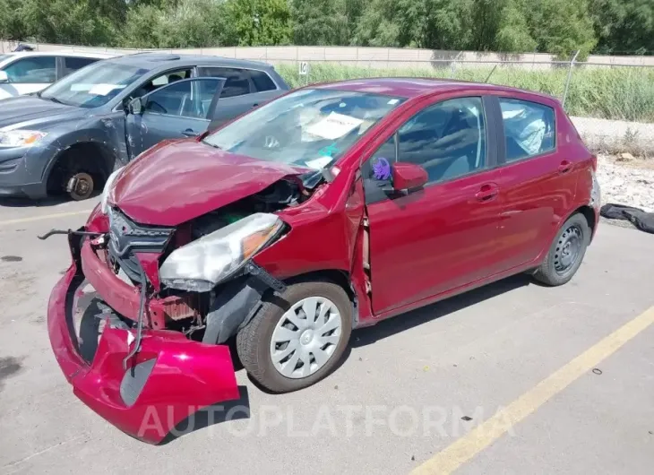 TOYOTA YARIS 2017 vin VNKKTUD30HA080375 from auto auction Iaai