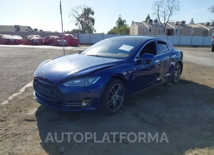 TESLA MODEL S 2015 vin 5YJSA1E12FF117098 from auto auction Iaai