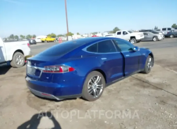 TESLA MODEL S 2015 vin 5YJSA1E12FF117098 from auto auction Iaai