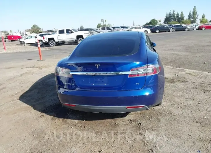 TESLA MODEL S 2015 vin 5YJSA1E12FF117098 from auto auction Iaai