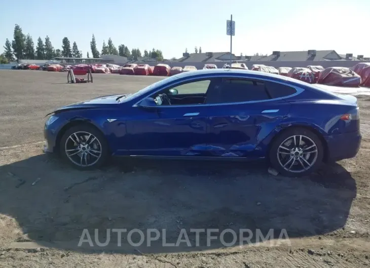 TESLA MODEL S 2015 vin 5YJSA1E12FF117098 from auto auction Iaai