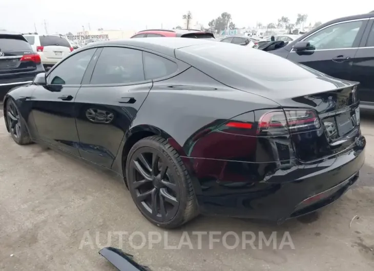 TESLA MODEL S 2022 vin 5YJSA1E55NF491643 from auto auction Iaai