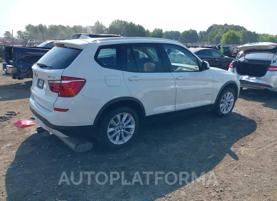 BMW X3 2017 vin 5UXWZ7C38H0V90070 from auto auction Iaai