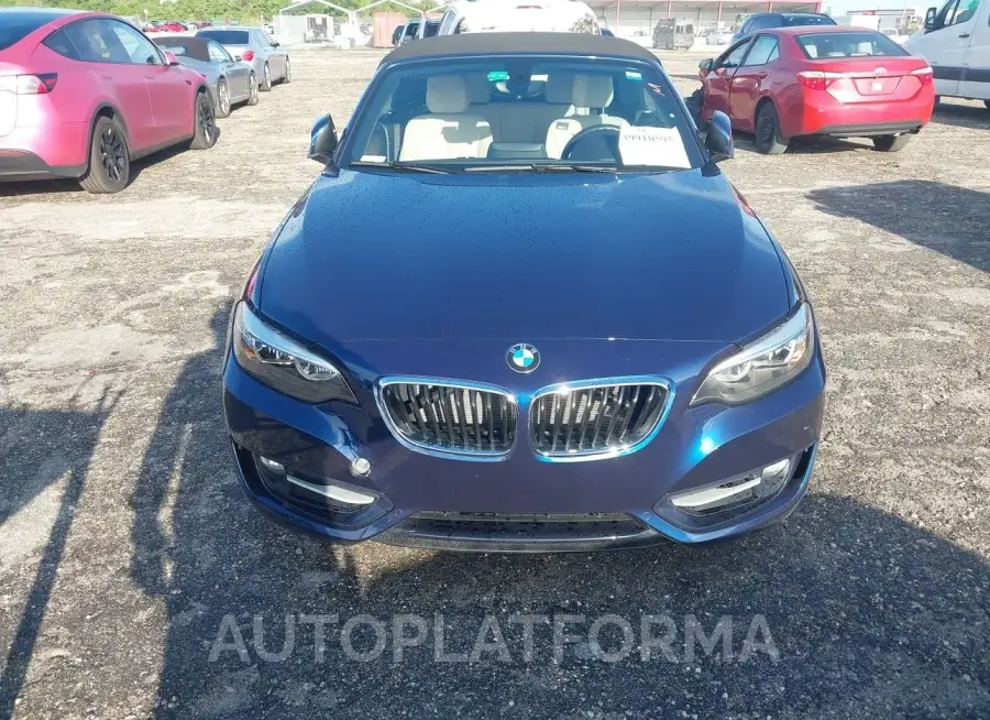 BMW 230I 2017 vin WBA2K9C52HV646781 from auto auction Iaai