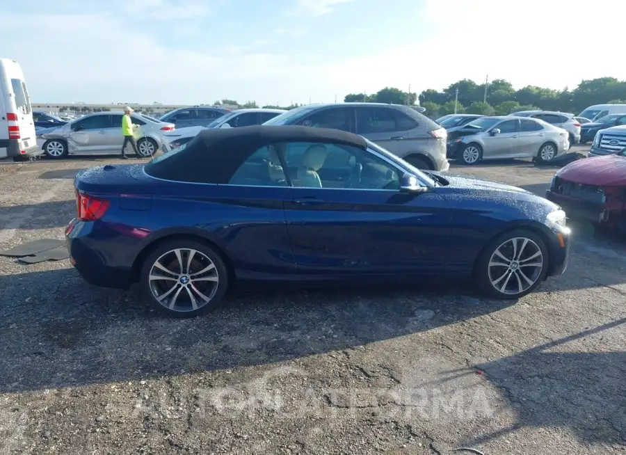 BMW 230I 2017 vin WBA2K9C52HV646781 from auto auction Iaai