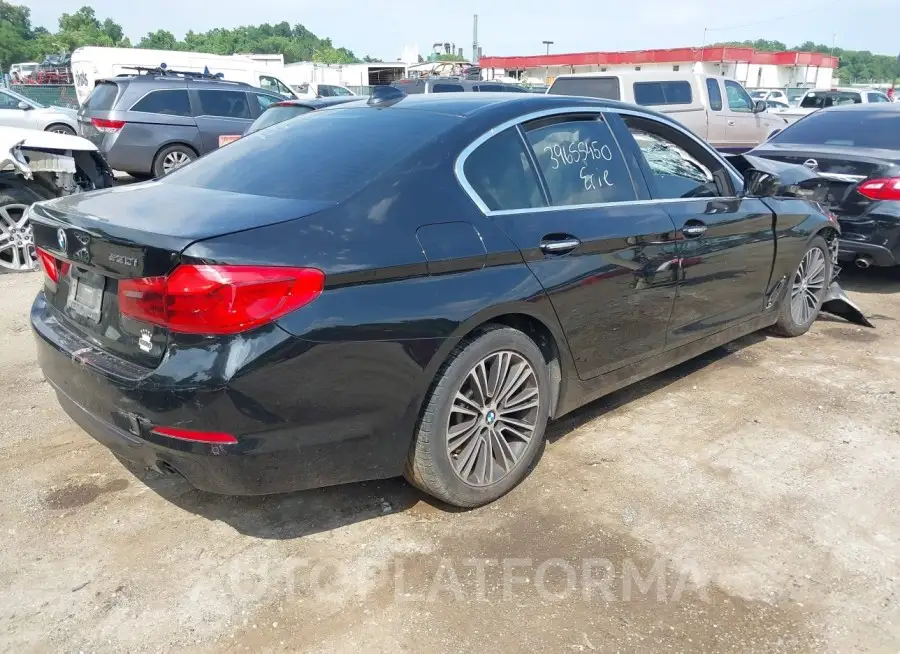 BMW 530I 2018 vin WBAJA7C59JWA73965 from auto auction Iaai