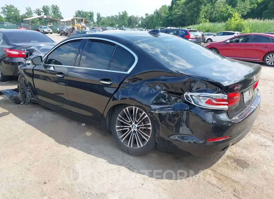 BMW 530I 2018 vin WBAJA7C59JWA73965 from auto auction Iaai