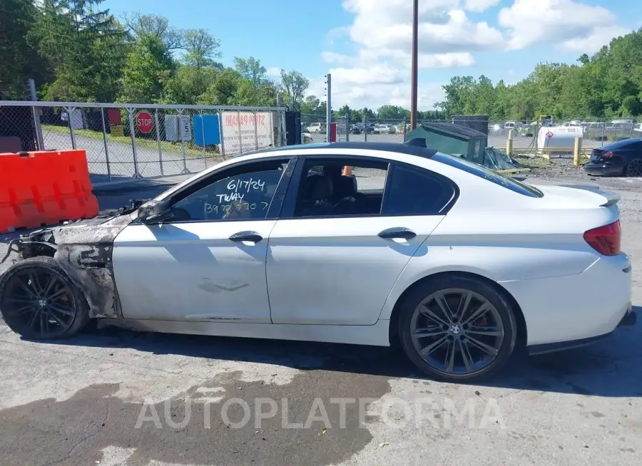 BMW 550I 2016 vin WBAKP9C5XGG587435 from auto auction Iaai