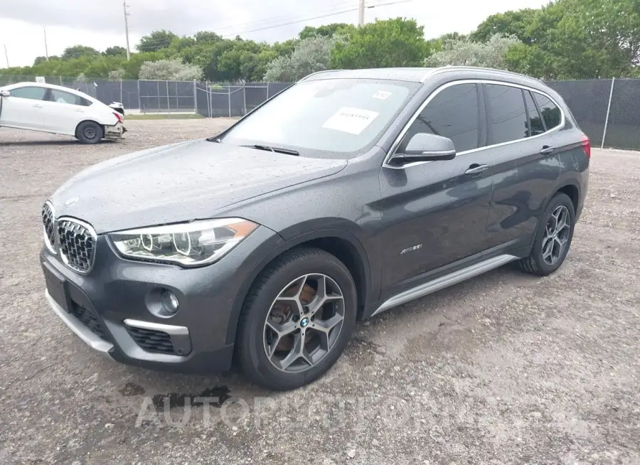 BMW X1 2017 vin WBXHT3Z32H4A54919 from auto auction Iaai