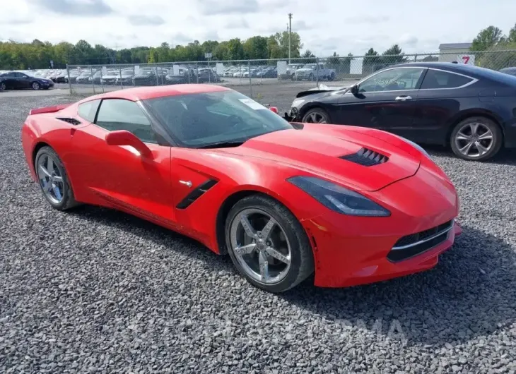 CHEVROLET CORVETTE 2015 vin 1G1YB2D73F5100467 from auto auction Iaai