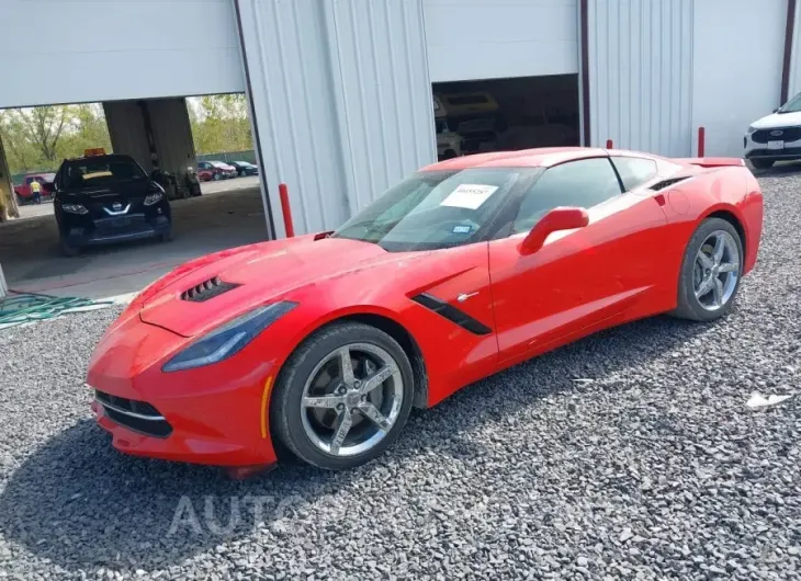 CHEVROLET CORVETTE 2015 vin 1G1YB2D73F5100467 from auto auction Iaai