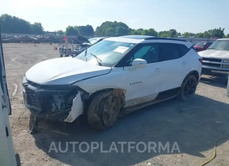 CHEVROLET BLAZER 2019 vin 3GNKBJRS8KS686188 from auto auction Iaai