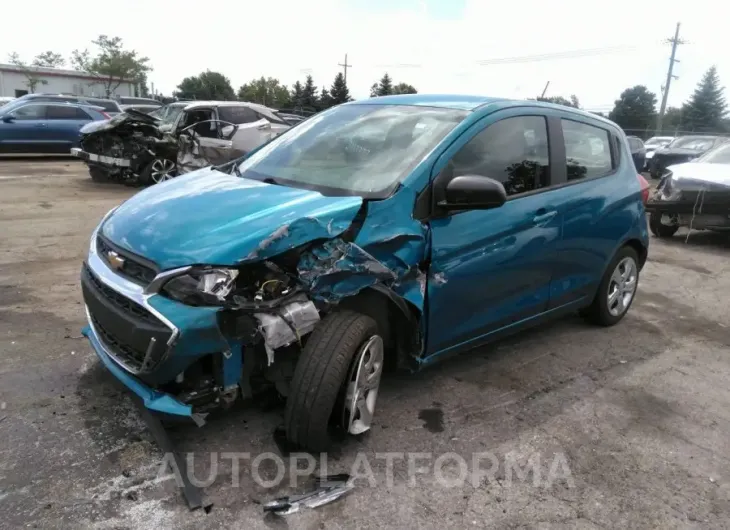 CHEVROLET SPARK 2020 vin KL8CB6SA9LC477991 from auto auction Iaai