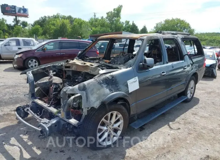 FORD EXPEDITION EL 2016 vin 1FMJK2AT1GEF06934 from auto auction Iaai