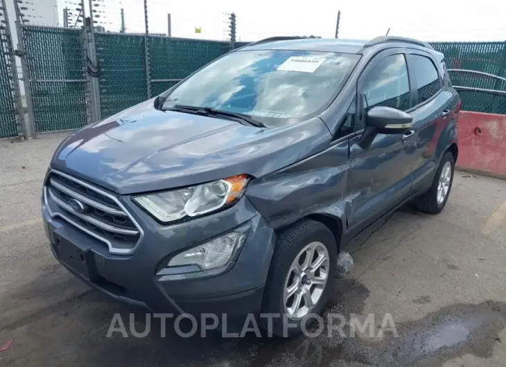 FORD ECOSPORT 2019 vin MAJ3S2GE8KC288362 from auto auction Iaai