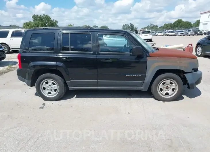 JEEP PATRIOT 2017 vin 1C4NJPBA2HD149340 from auto auction Iaai