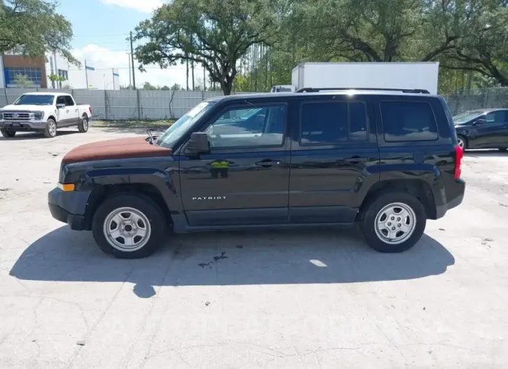 JEEP PATRIOT 2017 vin 1C4NJPBA2HD149340 from auto auction Iaai