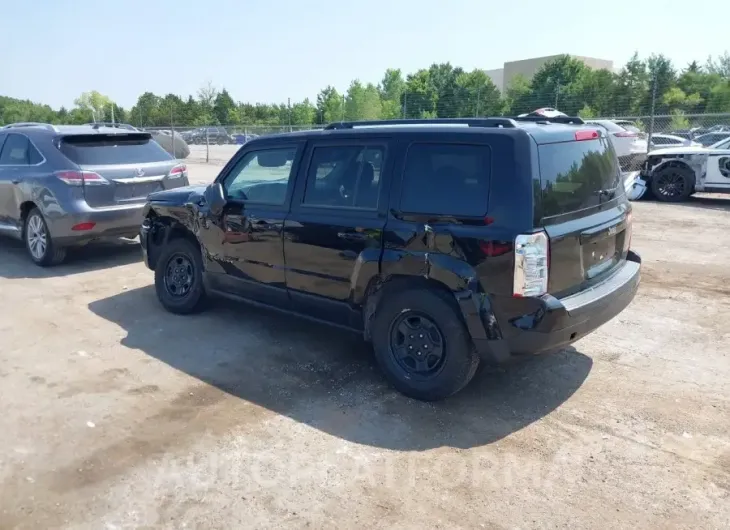 JEEP PATRIOT 2017 vin 1C4NJPBA3HD209853 from auto auction Iaai