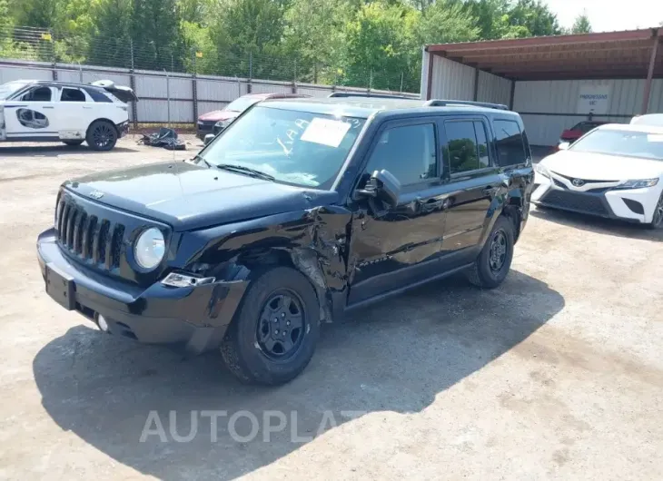 JEEP PATRIOT 2017 vin 1C4NJPBA3HD209853 from auto auction Iaai