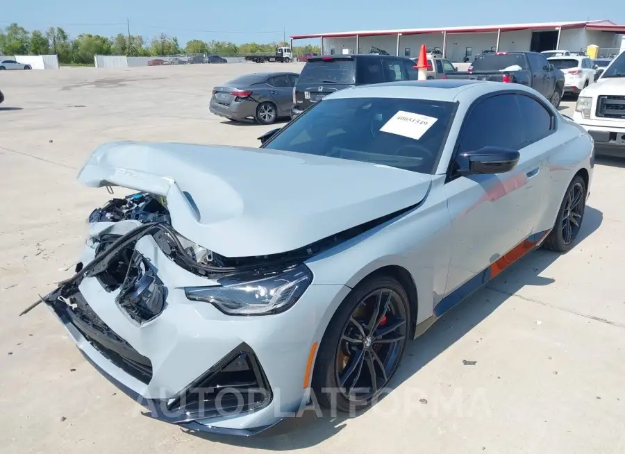 BMW M240 2023 vin 3MW43CM02P8D42437 from auto auction Iaai